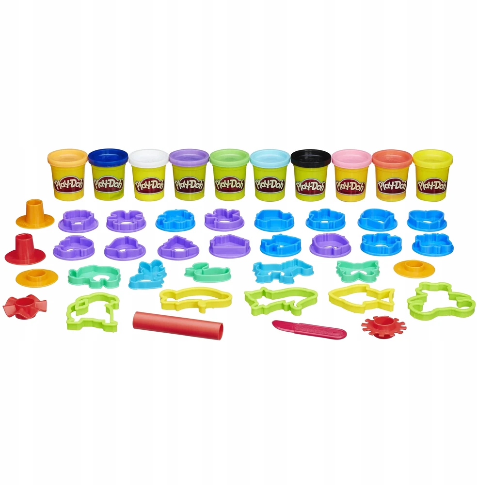 Hasbro Play Doh rinkinys su formomis ir antspaudais A9305