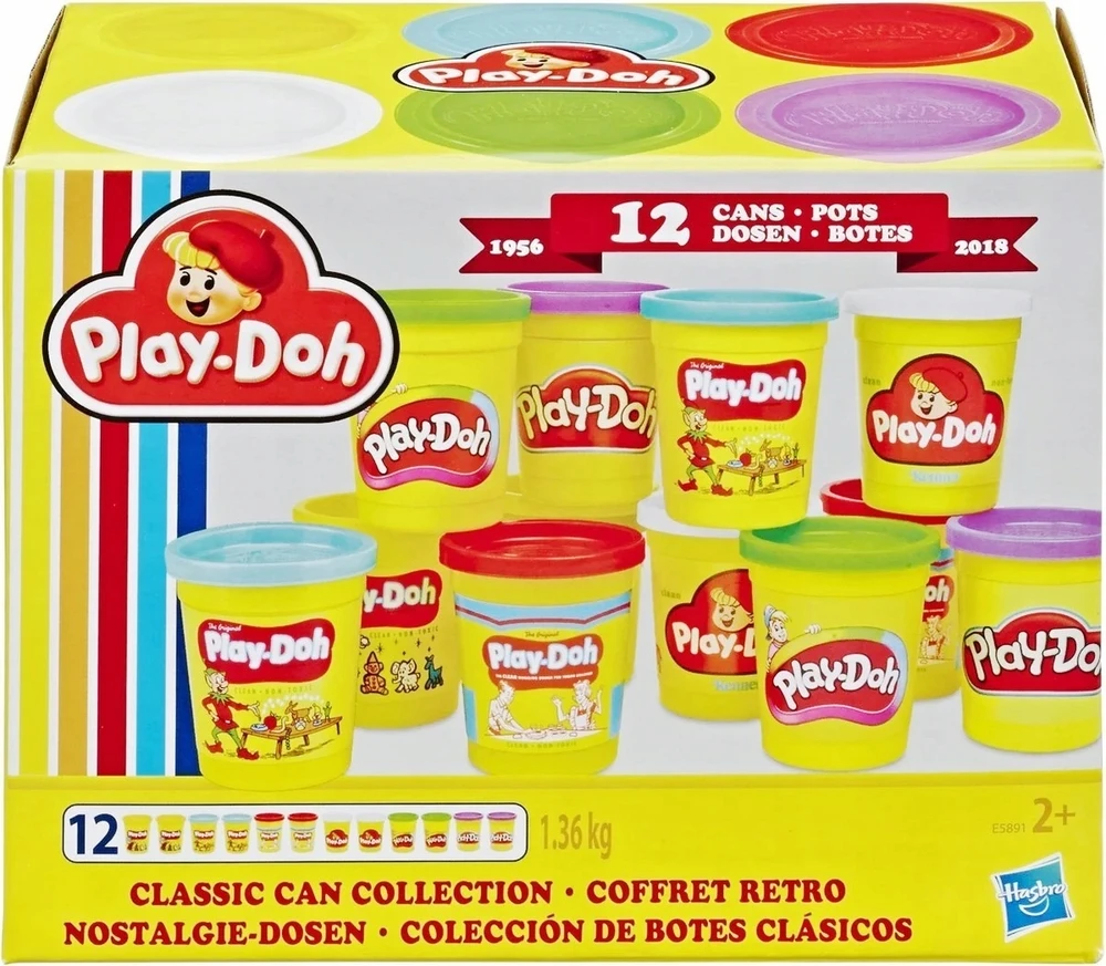 HASBRO PLAY-DOH TEŠLA 12 VAMZIŲ 1,36KG