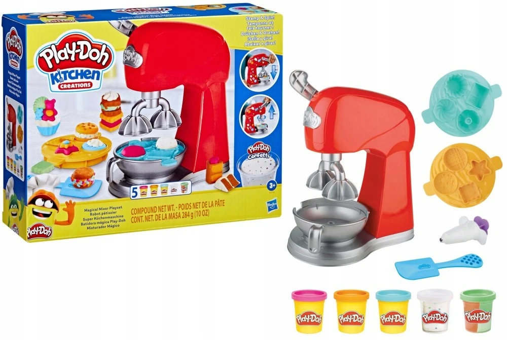 Hasbro Play-Doh tešlos rinkinys stebuklingas maišytuvas F4718