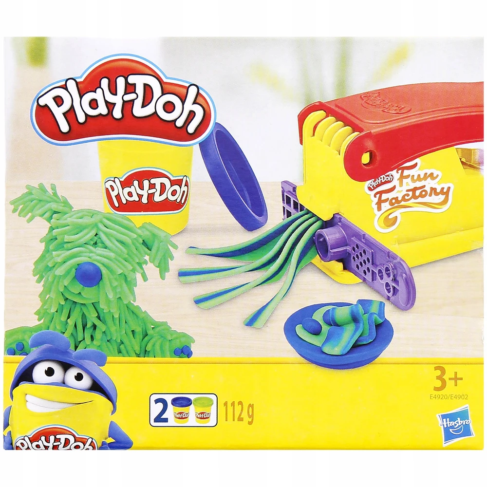Hasbro PLAY DOH TORTAS, 168 GRAMŲ Žalias PURPLE CUBBIN DIY DOVANA, 2 VAMZDŽIAI