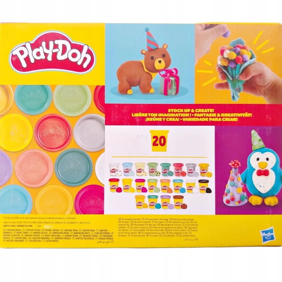 Hasbro PLAY DOH žaidimų tešla PLAYDOH žaidimų tešlos rinkinys PLAY-DOH žaidimų tešla
