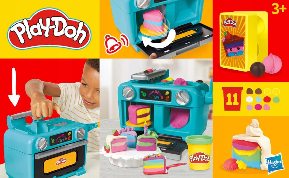 Tortų kepyklos rinkinys PLAY-DOH