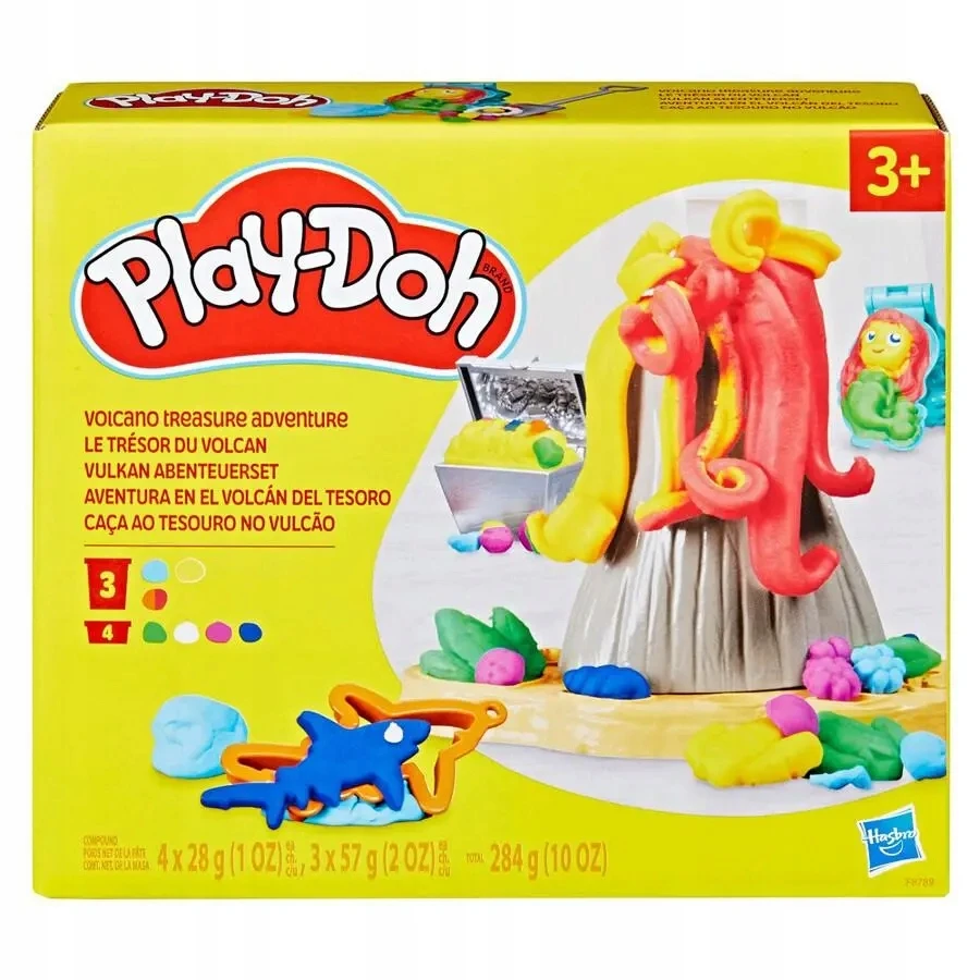 Hasbro PLD žaidimų tešlos rinkinys Volcano F8789