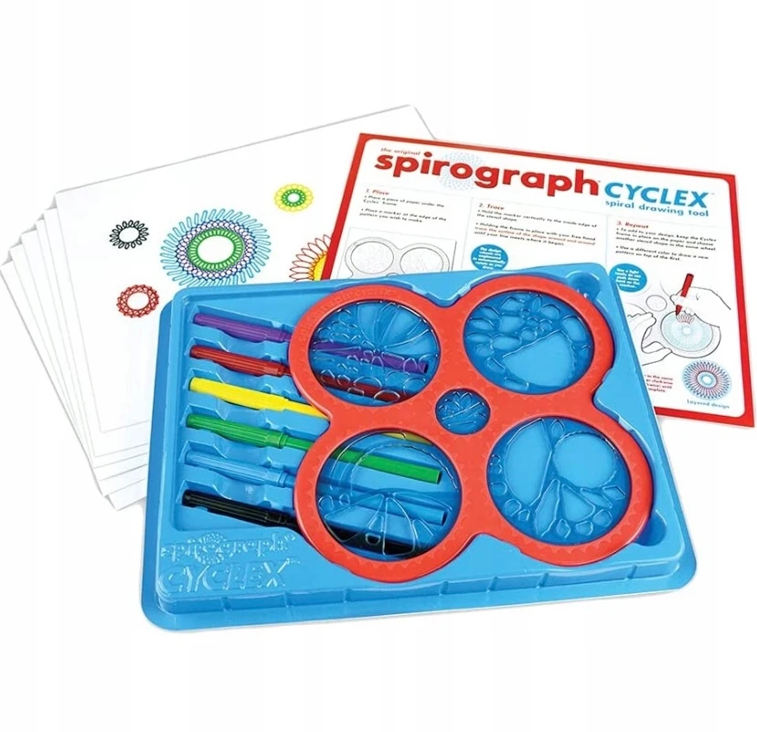 Hasbro Spirograph Spirografas – „Cyclex“ piešimo rinkinys (33002153)
