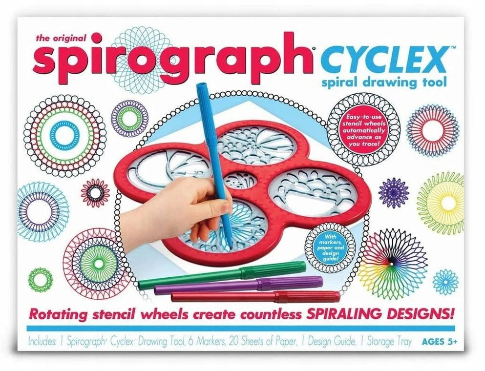 Hasbro Spirograph Spirografas – „Cyclex“ piešimo rinkinys (33002153)