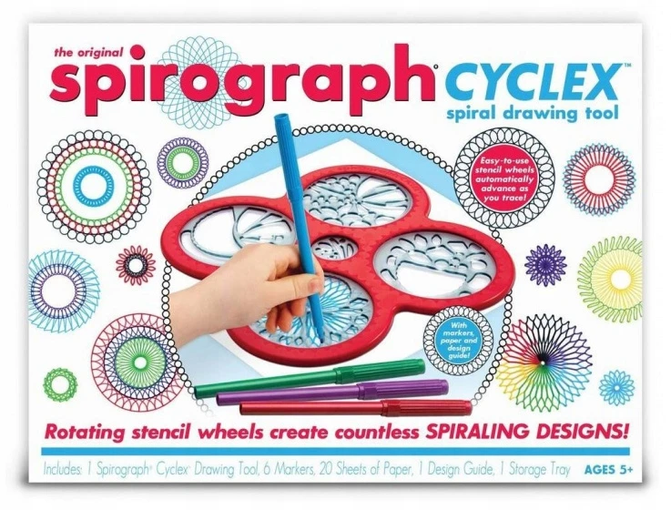Hasbro Spirograph Spirografas – „Cyclex“ piešimo rinkinys (33002153)