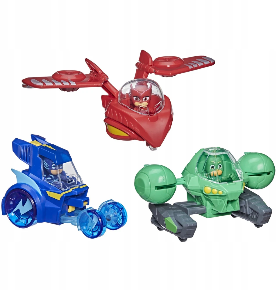 Hasbro PJ MASKS transporto priemonių rinkinys 3in1 Combiner Jet, F21195L0