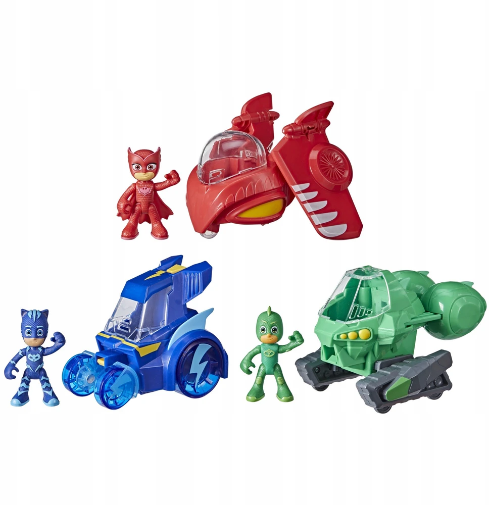 Hasbro PJ MASKS transporto priemonių rinkinys 3in1 Combiner Jet, F21195L0