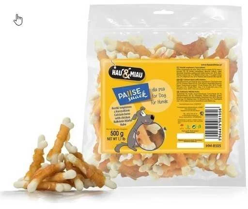 Hau&Mau Hau&amp;Miau kalcio kauliukai 500g
