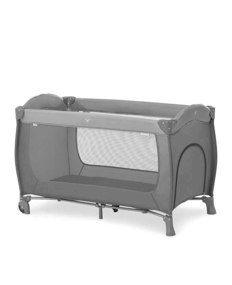 Nascita HAUCK lovelė - maniežas SLEEP N PLAY Go Plus, pilka
