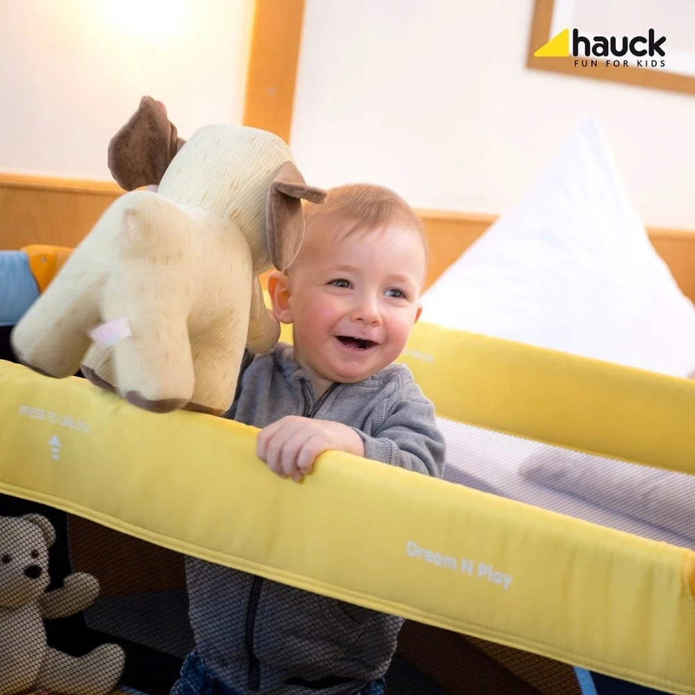 HAUCK lovelė - maniežas DREAM'n PLAY, Y/B/N