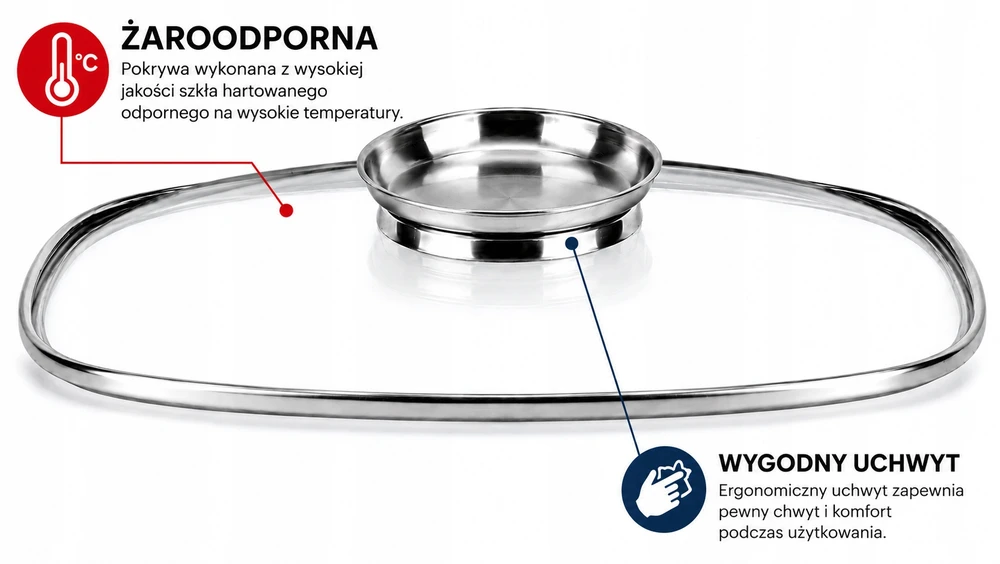 Hauspremium Marmurinis puodas su dangteliu DIDELIS 24CMX10CM DUJŲ INDUKCINIAI PUODAI 4,4L