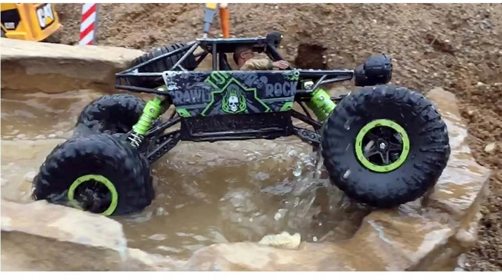 HB AUTO RC CRAWLER 4x4 BEKEELĖS MONSTRAS AUTOMOBILIS VIRŠ VAIRAVIMO VALANDA!