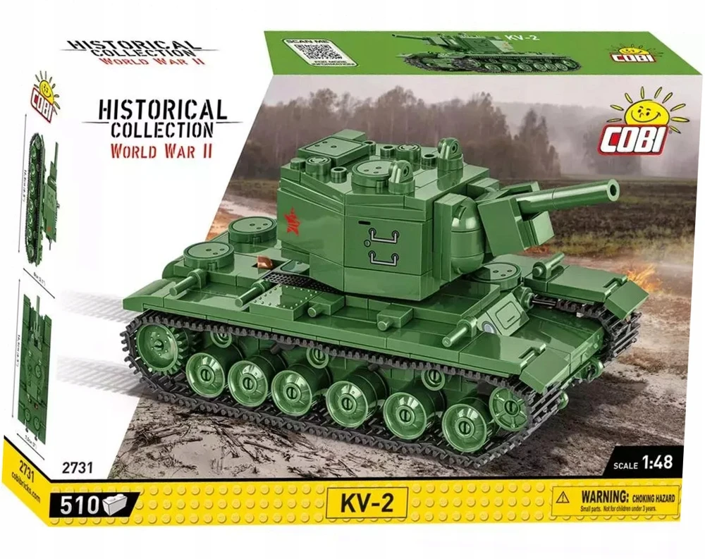 COBI - Konstruktorius KV-2, 1/48, 2731