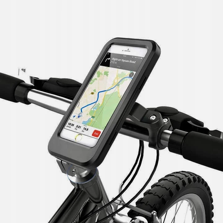 HD telefono laikiklis mtb dviračiui DURABLE ESTIPRO Power Bicycle Phone
