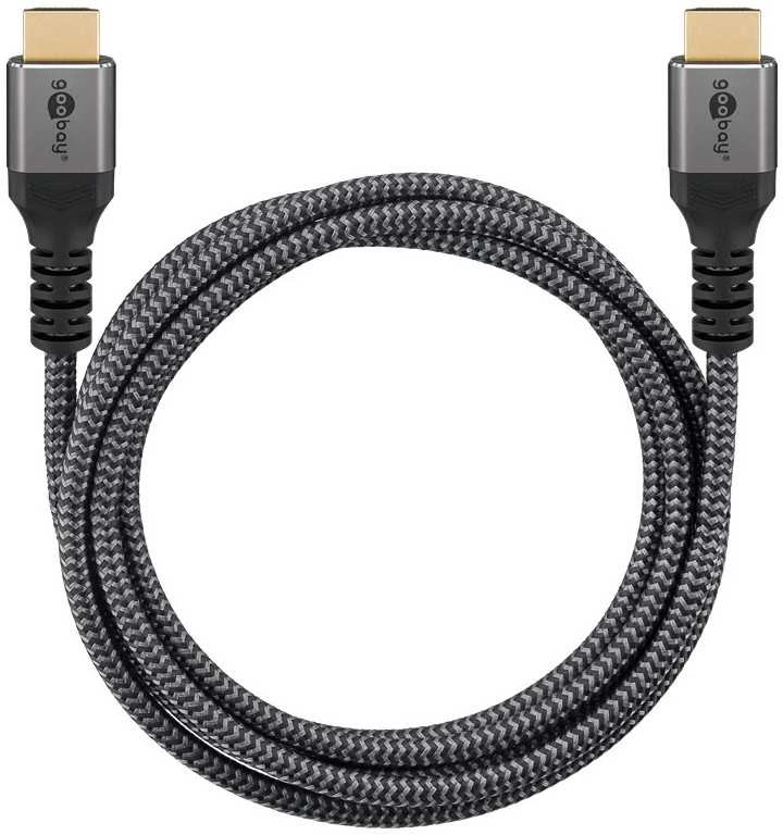 Goobay 15 m HDMI laidas su pinta danga