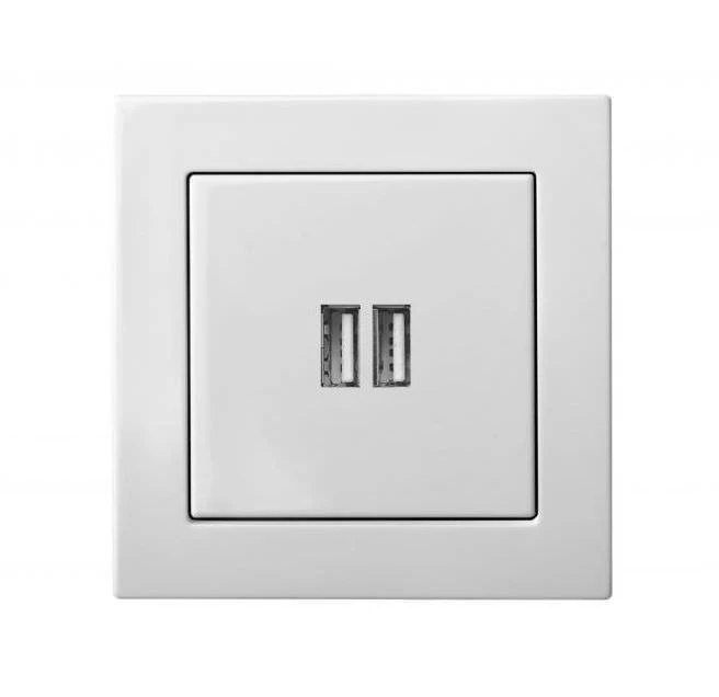 Lizdas HDMI+USB LIREGUS EPSILON, smėlio spalvos