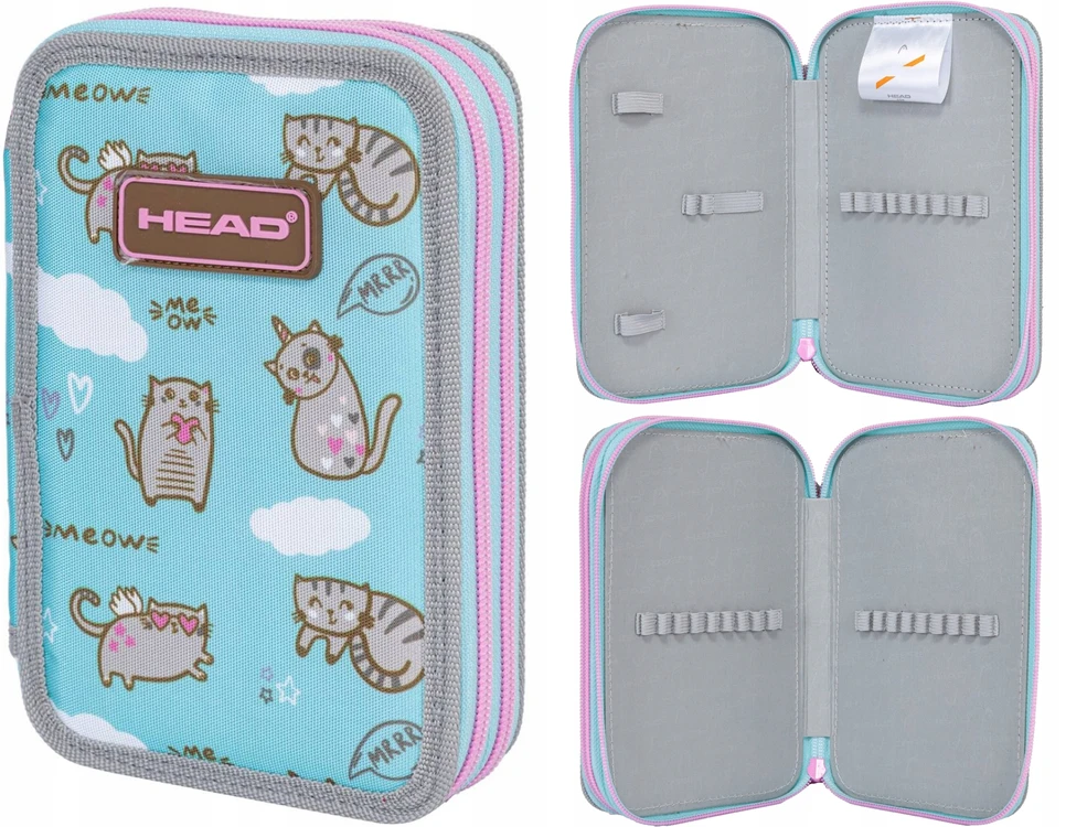Head Astrabag dvigubas "meow" dėklas, be priedų