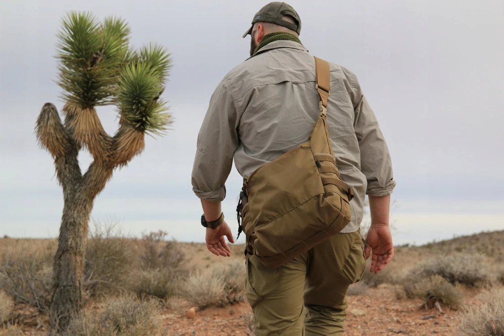 Helikon-tex Bushcraft Satchel Cordura Tiger Stripe - universali lauko ir miesto krepšys