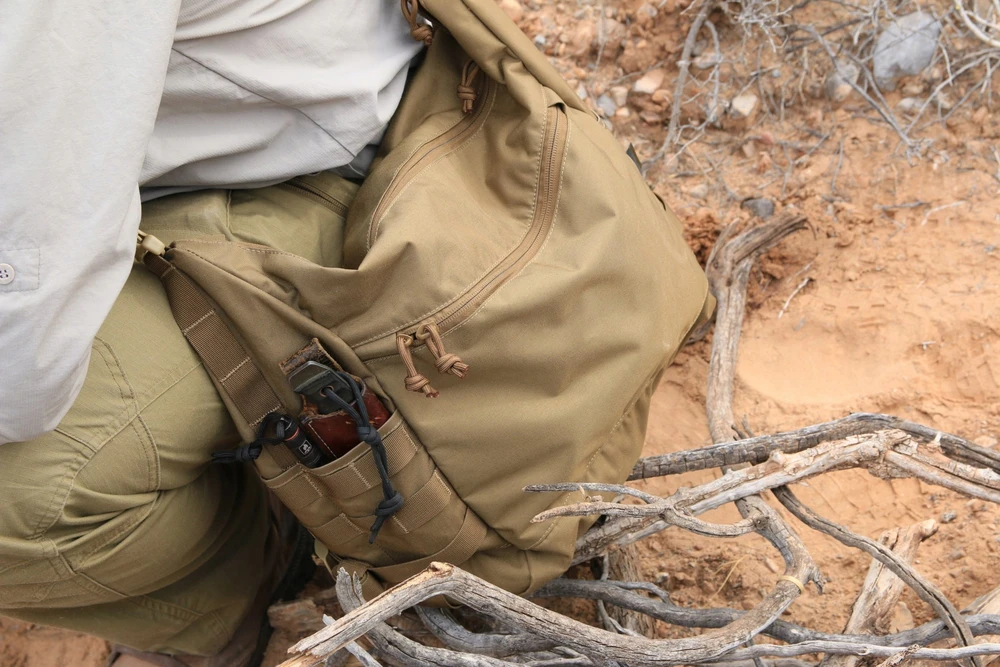 Helikon-tex Bushcraft Satchel Cordura Tiger Stripe - universali lauko ir miesto krepšys
