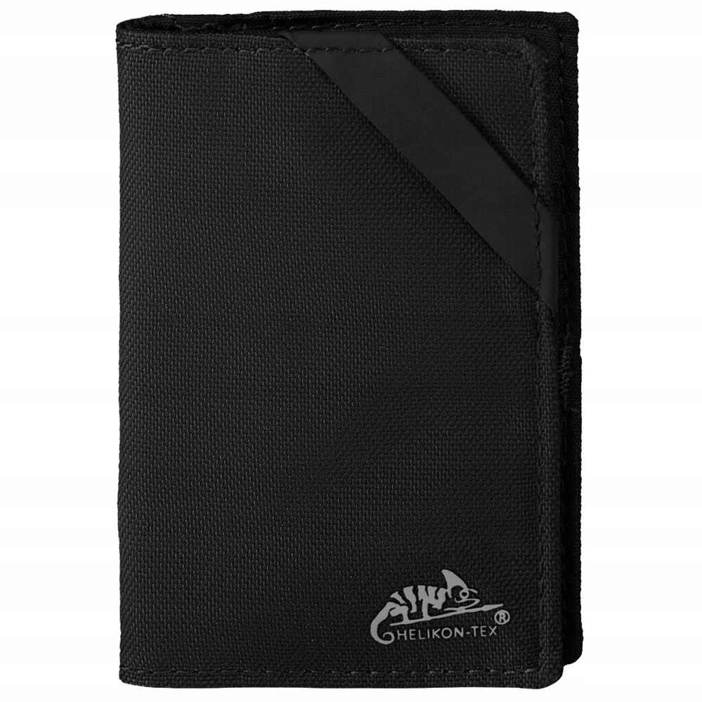 Helikon Tex Helikon EDC Mini vyriška piniginė su lipduku, šviesi Cordura Juodas