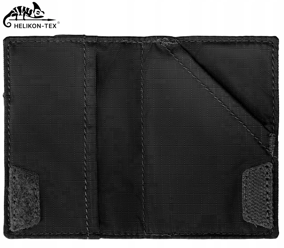 Helikon Tex Helikon EDC Mini vyriška piniginė su lipduku, šviesi Cordura Juodas