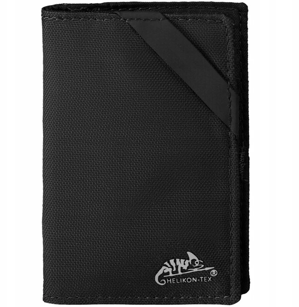 Helikon Tex Helikon EDC Mini vyriška piniginė su lipduku, šviesi Cordura Juodas