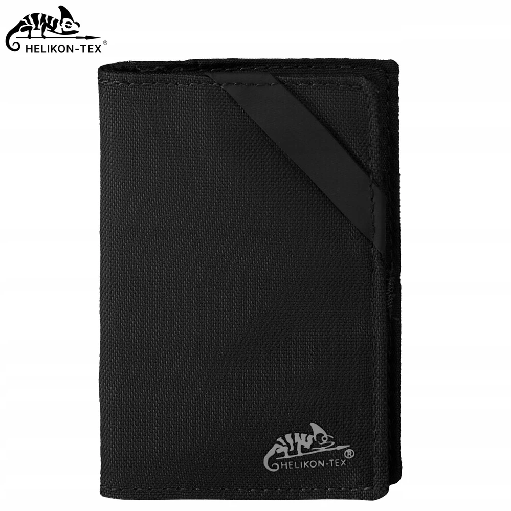 Helikon Tex Helikon EDC Mini vyriška piniginė su lipduku, šviesi Cordura Juodas