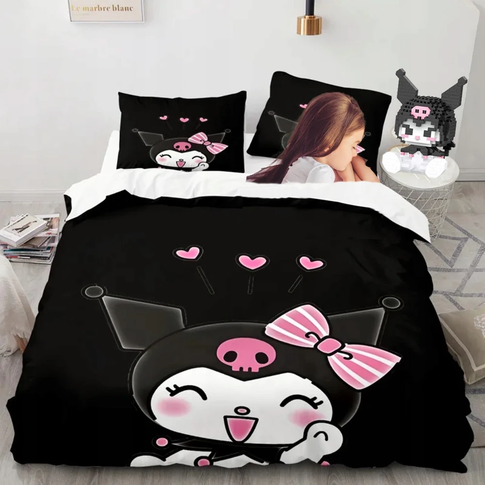 Hello Kitty Blocks Kitty Figure Kuromi Large Box 396 vnt