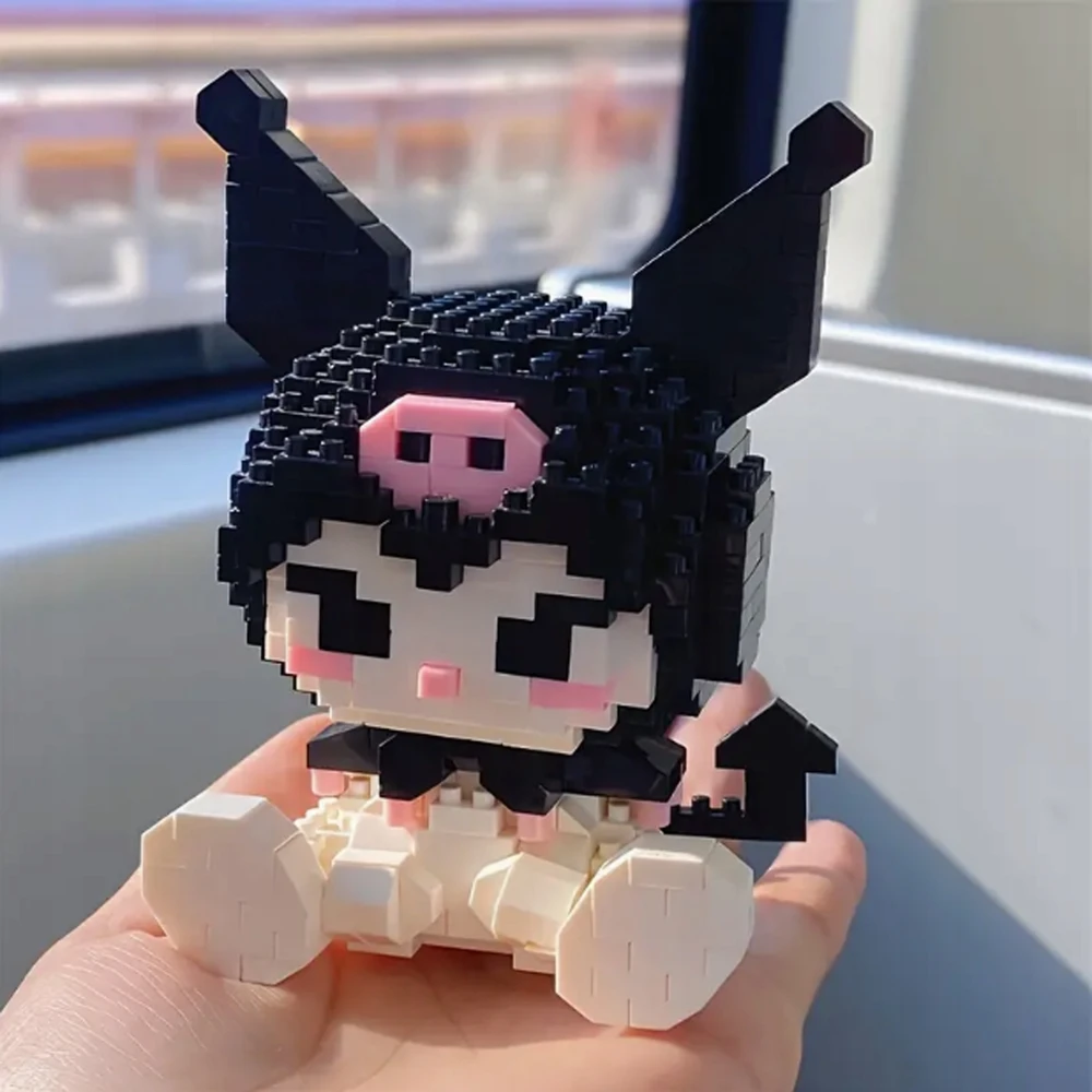 Hello Kitty Blocks Kitty Figure Kuromi Large Box 396 vnt