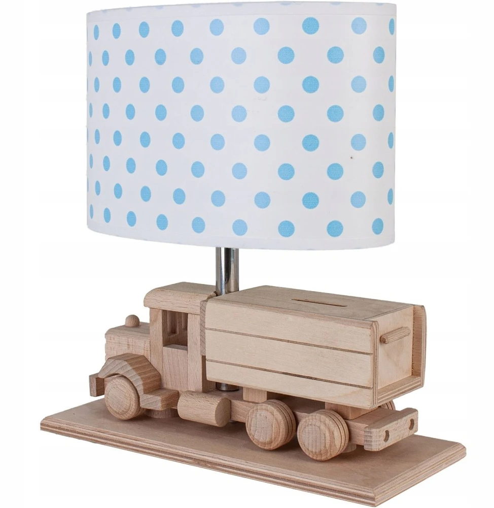 Hellux Lampa stołowa Sunkvežimis - Skarbonka - kropki