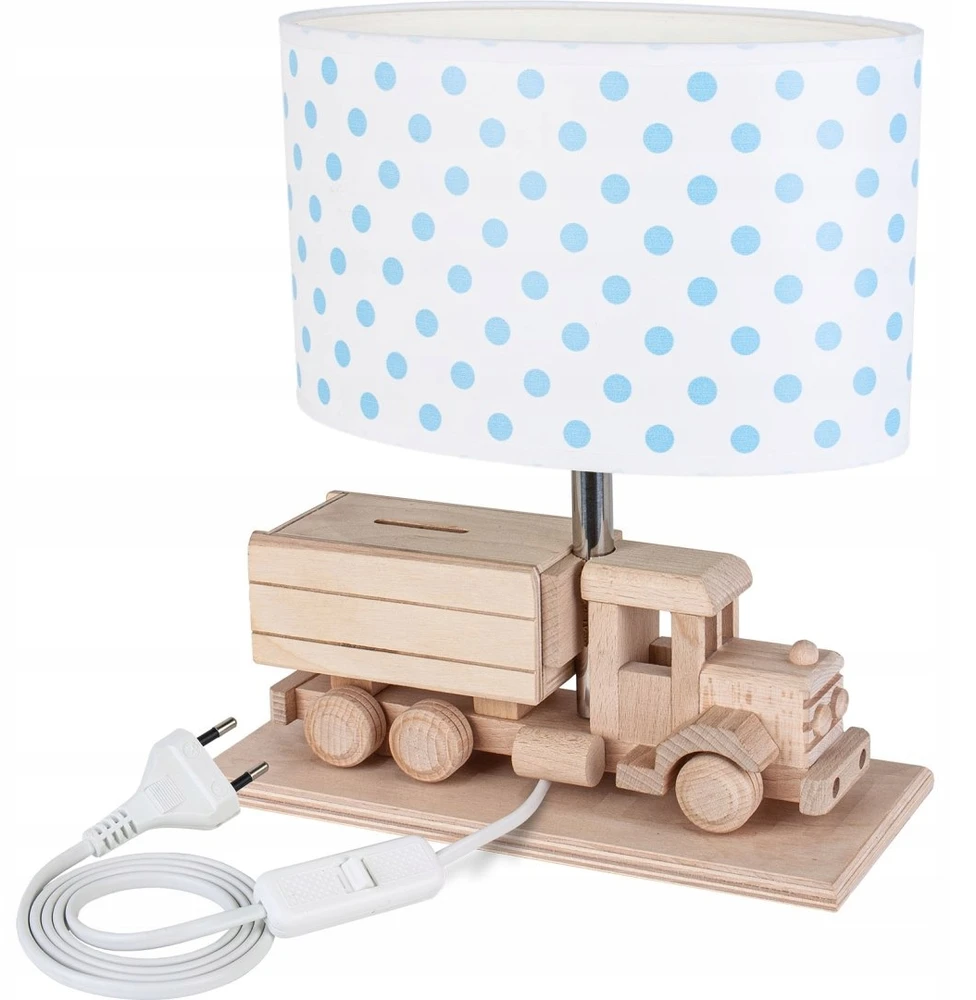 Hellux Lampa stołowa Sunkvežimis - Skarbonka - kropki