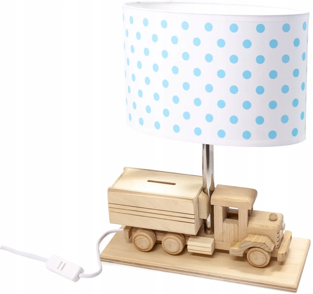 Hellux Lampa stołowa Sunkvežimis - Skarbonka - kropki