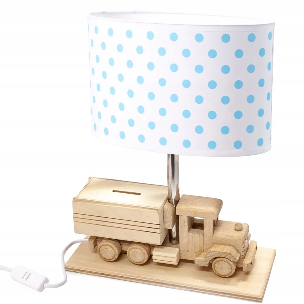 Hellux Lampa stołowa Sunkvežimis - Skarbonka - kropki