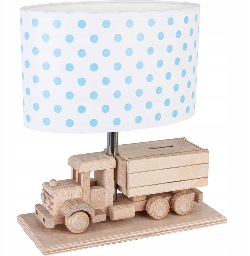 Hellux Lampa stołowa Sunkvežimis - Skarbonka - kropki