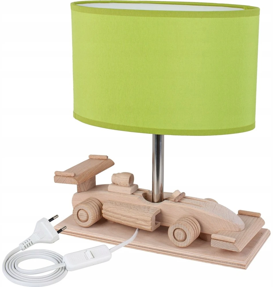 Hellux Lampa stołowa Wyścigówka žalia
