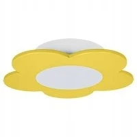 Hellux Lampa sufitowa plafon Fiore LED geltona