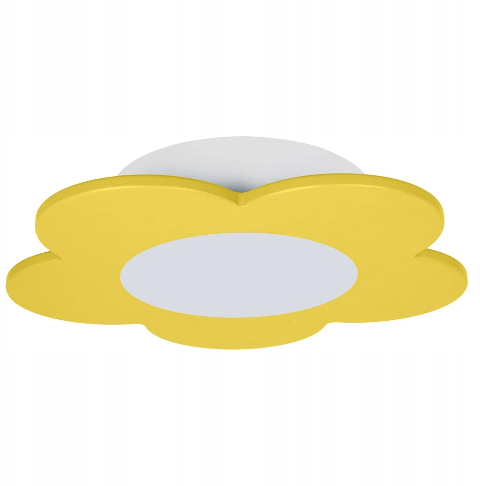 Hellux Lampa sufitowa plafon Fiore LED geltona