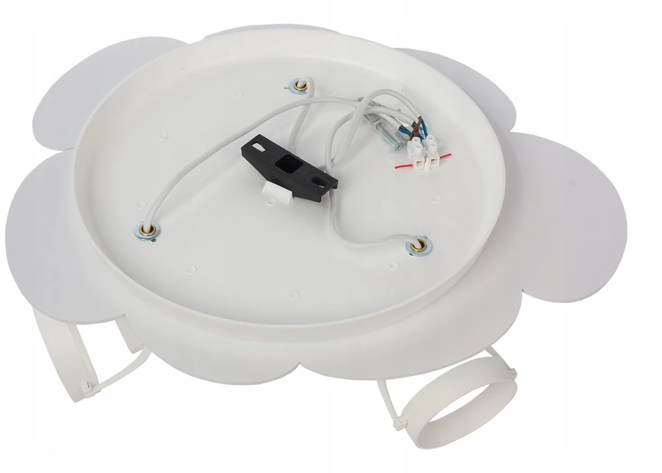 Hellux Lampa sufitowa plafon Płatek balta ir-rožinė