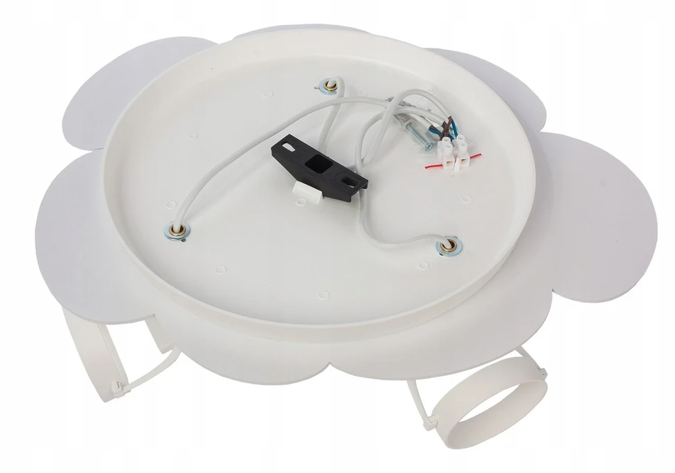 Hellux Lampa sufitowa plafon Płatek balta ir-rožinė