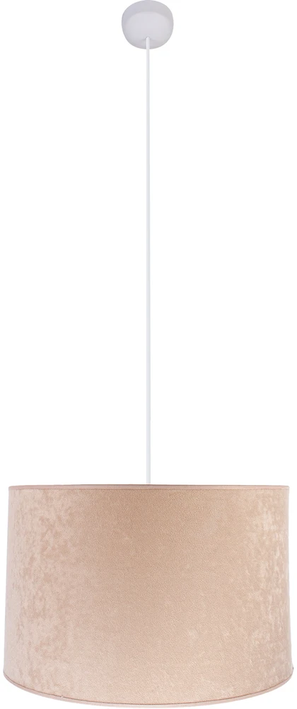 Hellux Lampa sufitowa wisząca smėlio sp. abażur zamszowy fi40