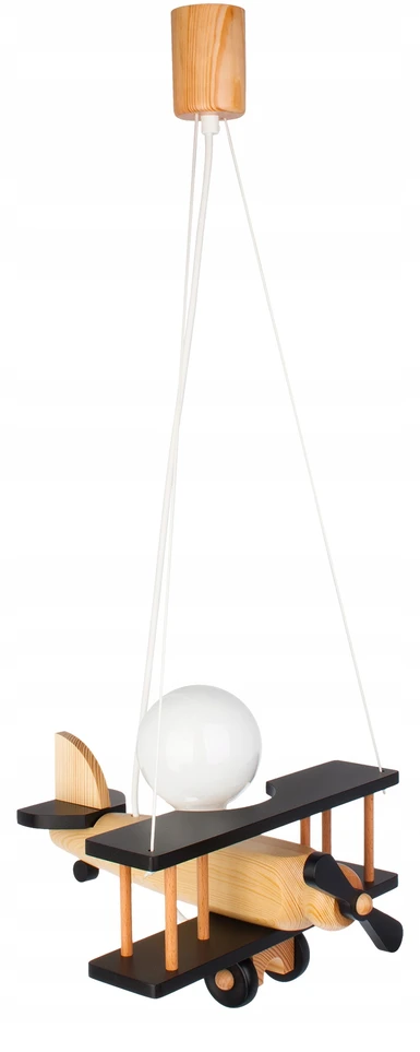 Hellux Lampa sufitowa wisząca zyrandol vaikams Samolot