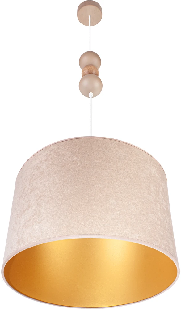 Hellux Lampa wisząca Bolla fi40 beż