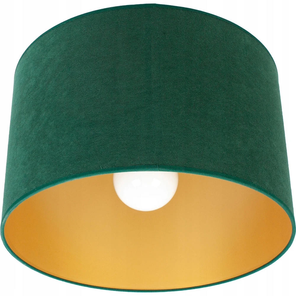 Hellux Lampa wisząca butelkowa žalia sufitowa abażur