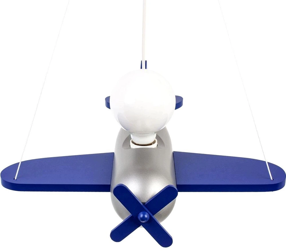 Hellux LAMPA WISZĄCA DZIECIĘCA Lėktuvas AVIARO, ŻYRANDOL, DREWNIANA, LED, E27