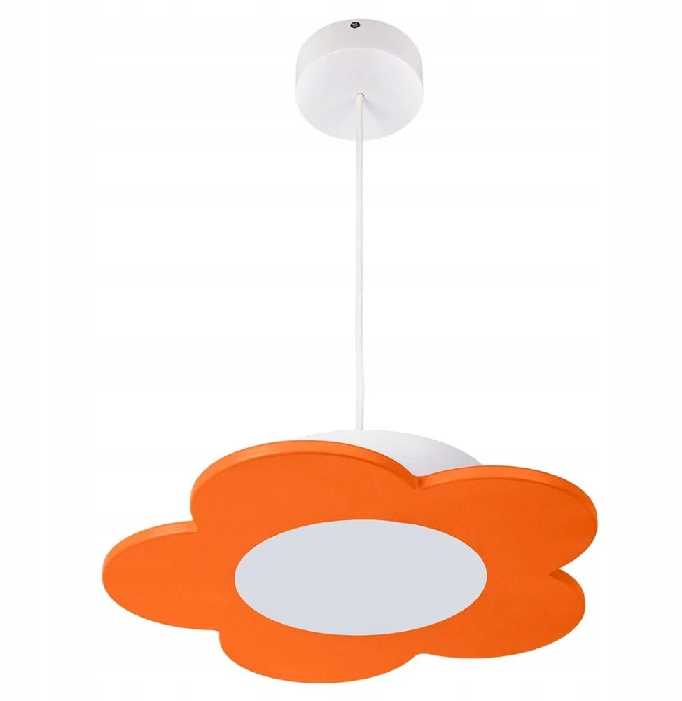 Hellux Lampa wisząca Fiore LED pomarańcz