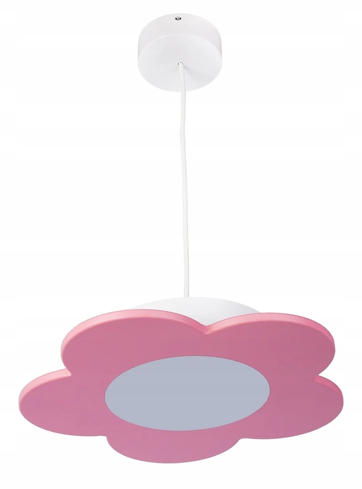 Hellux Lampa wisząca Fiore LED róż