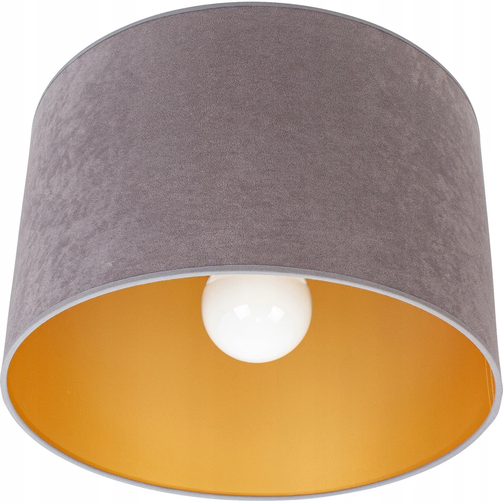 Hellux Lampa wisząca sufitowa abażur fi40 kula pilka led