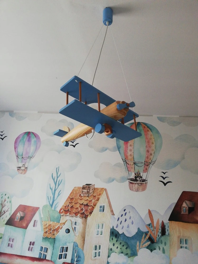 Hellux Lampa wisząca sufitowa żyrandol dziecięcy