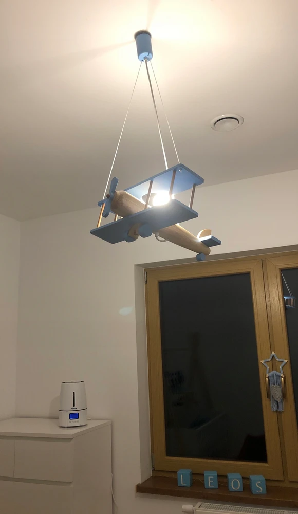 Hellux Lampa wisząca sufitowa żyrandol dziecięcy